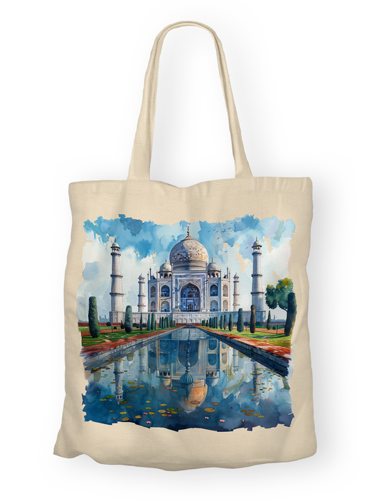 Agra's Marble Masterpiece  | Tote Bag