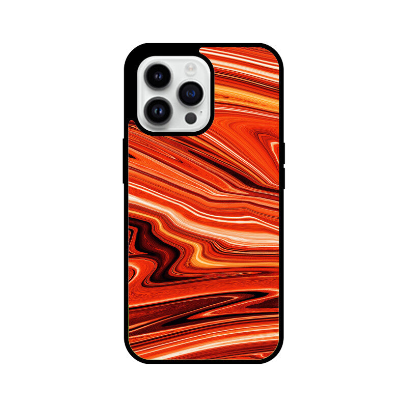 Ember Waves | Glass iPhone Case