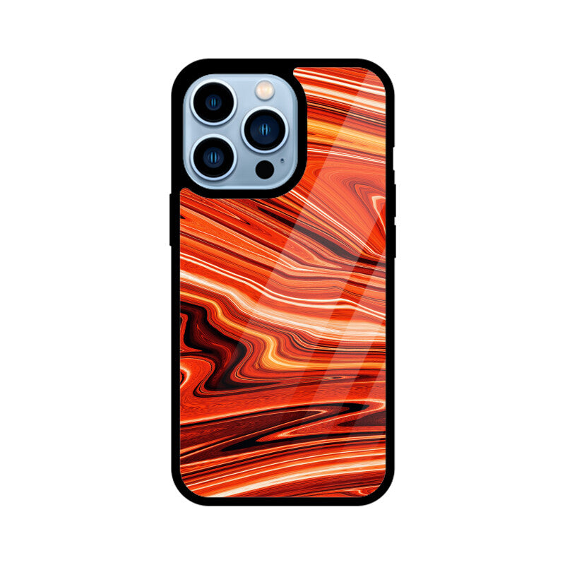 Ember Waves | Glass iPhone Case