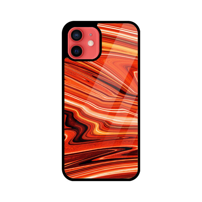 Ember Waves | Glass iPhone Case