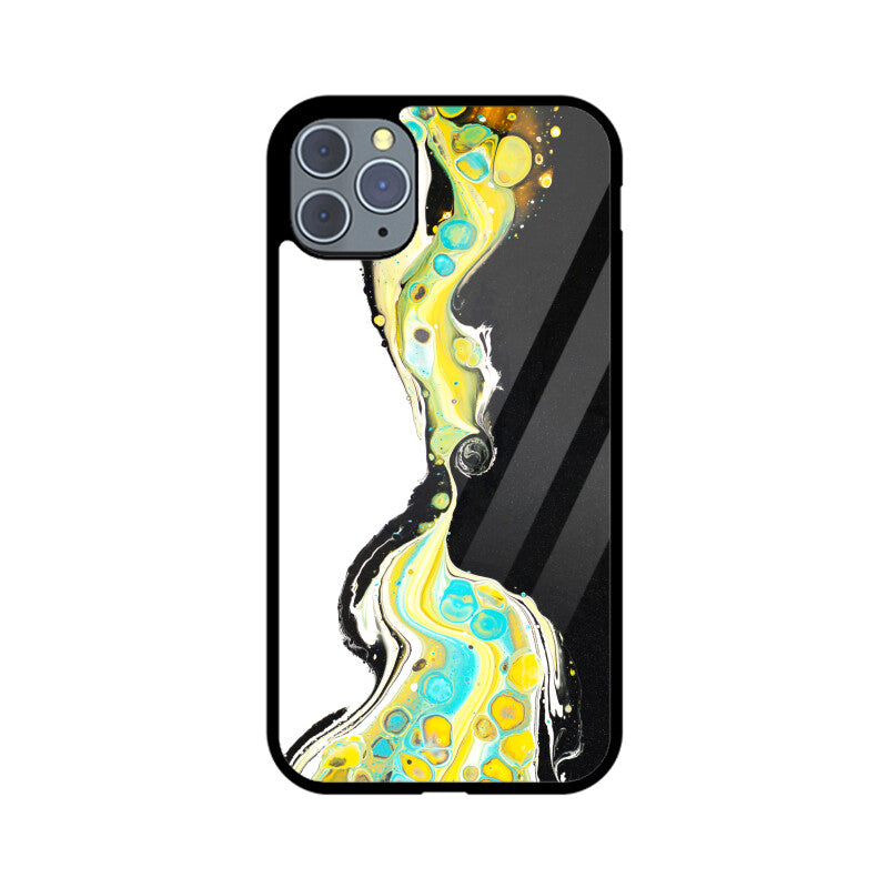 Cosmic Stream | Glass iPhone Case