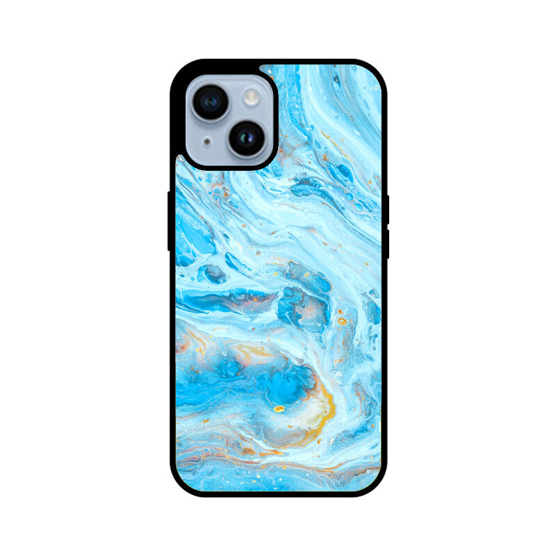 Azure Drift | Glass iPhone Case