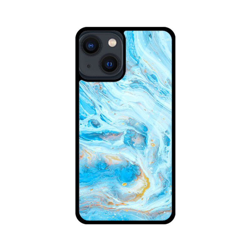 Azure Drift | Glass iPhone Case